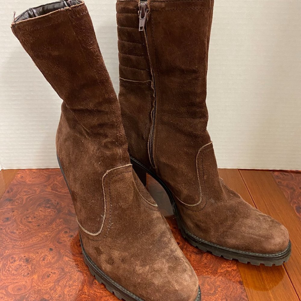 GIANNI BINI  Brown Suede Shoes Size 7